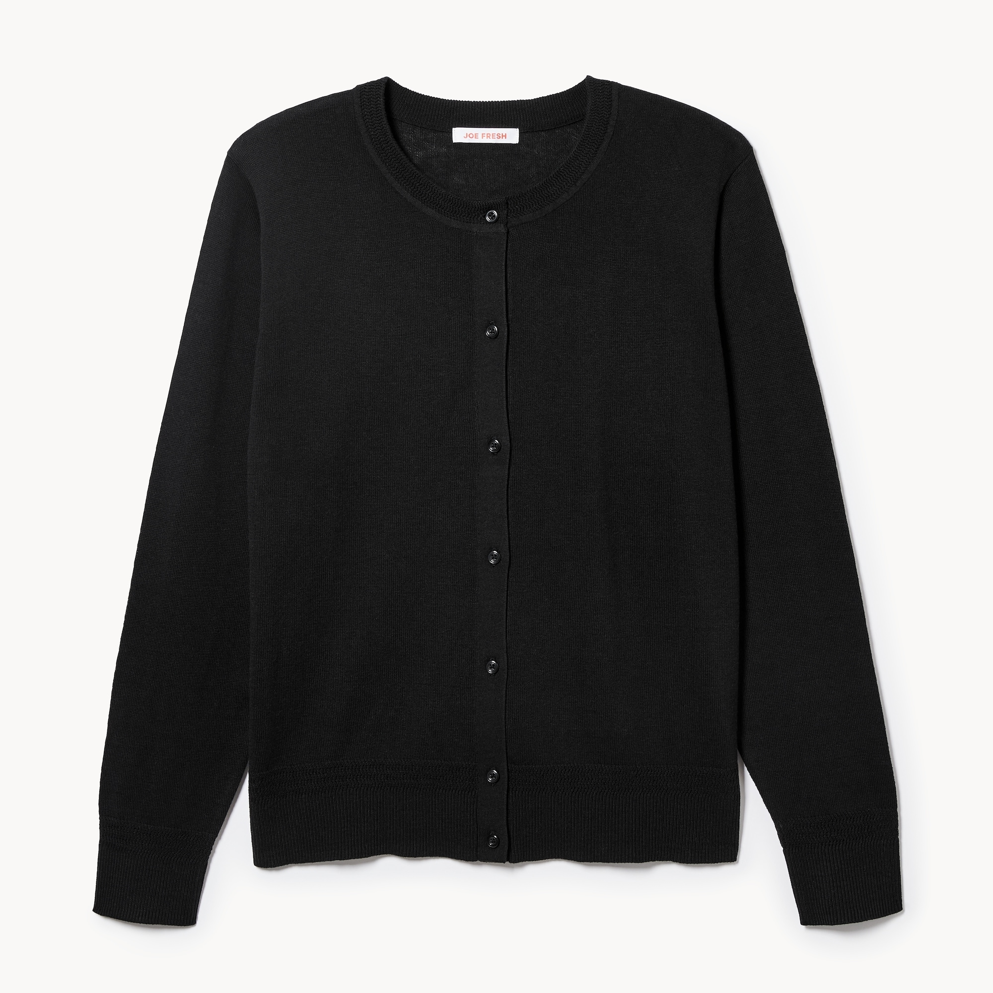 Women+ Cardigan in JF Black from Joe Fresh
