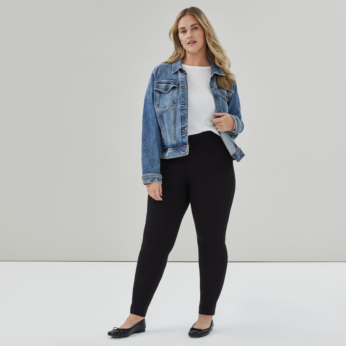 Women+ Ponte Legging - Jf Black