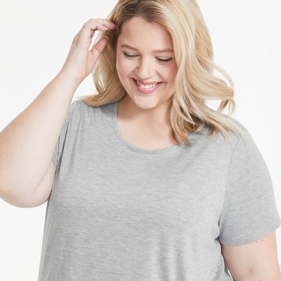 Joe Fresh T-shirt décontracté Femmes+ 1 ea, 16,00 $/1ch