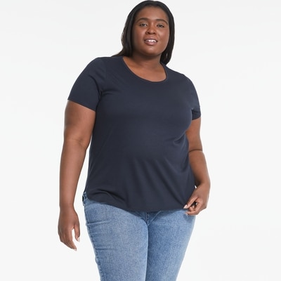 Joe Fresh T-shirt décontracté Femmes+ 1 ea, 16,00 $/1ch
