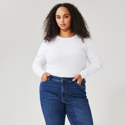 Joe Fresh Women+ Organic Cotton Long Sleeve 1 ea, $19.00/1ea