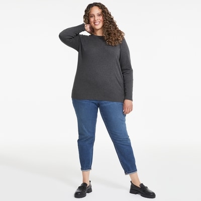 Joe Fresh T-shirt à manches longues en coton biologique 1 ea, 19,00 $/1ch