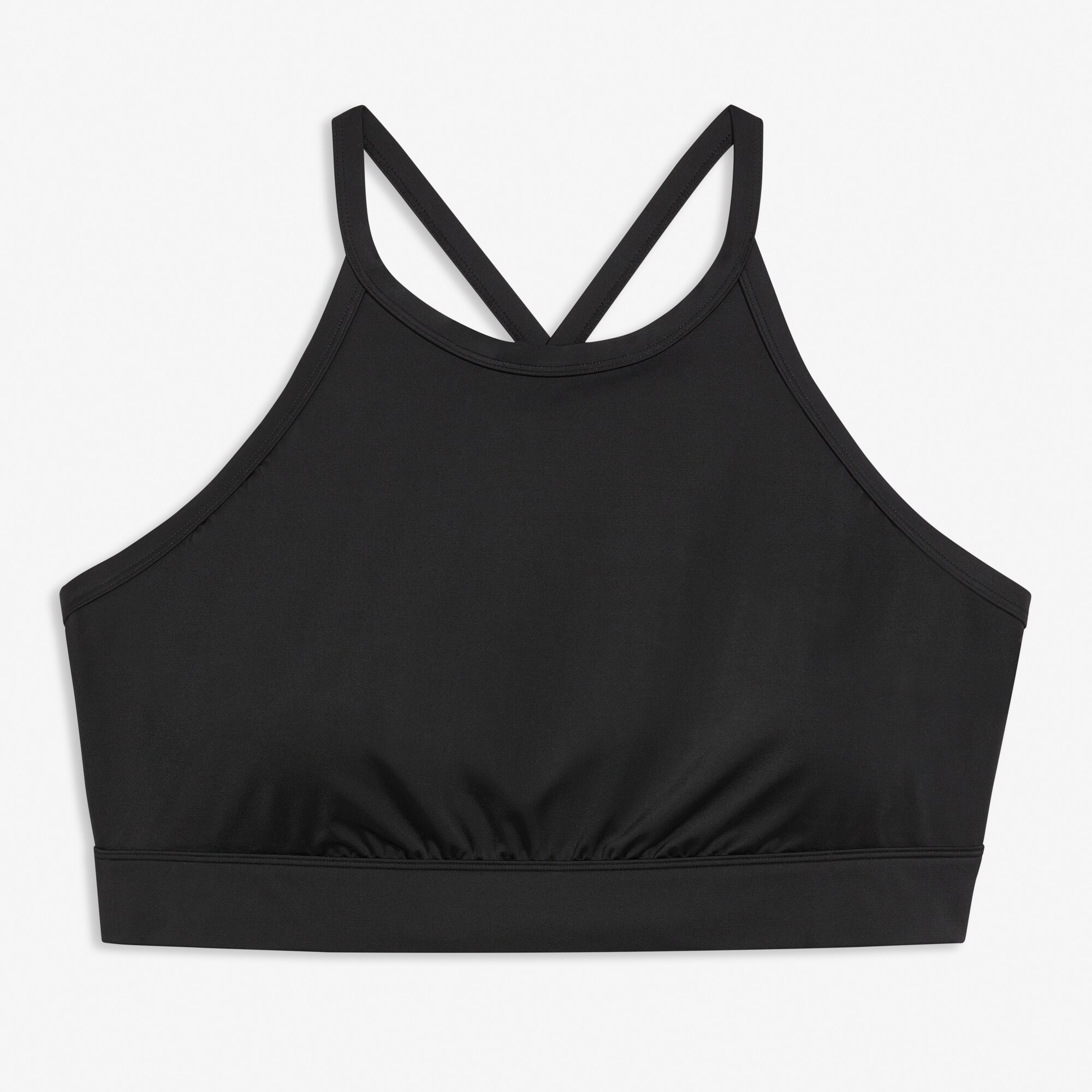 Haut de maillot de bain à col haut Femmes+