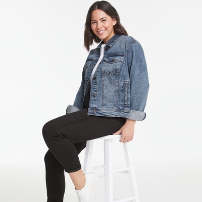 Joe Fresh Women+ Denim Jacket 1 ea, $49.00/1ea
