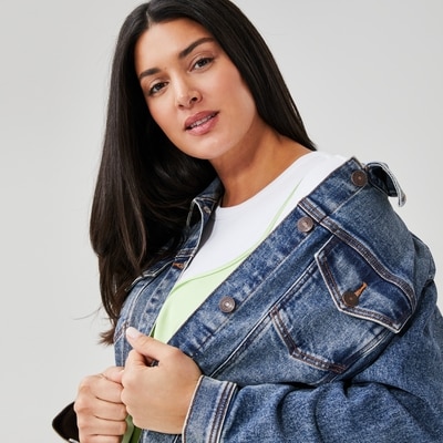 Joe Fresh Veste en denim 1 ea, 49,00 $/1ch