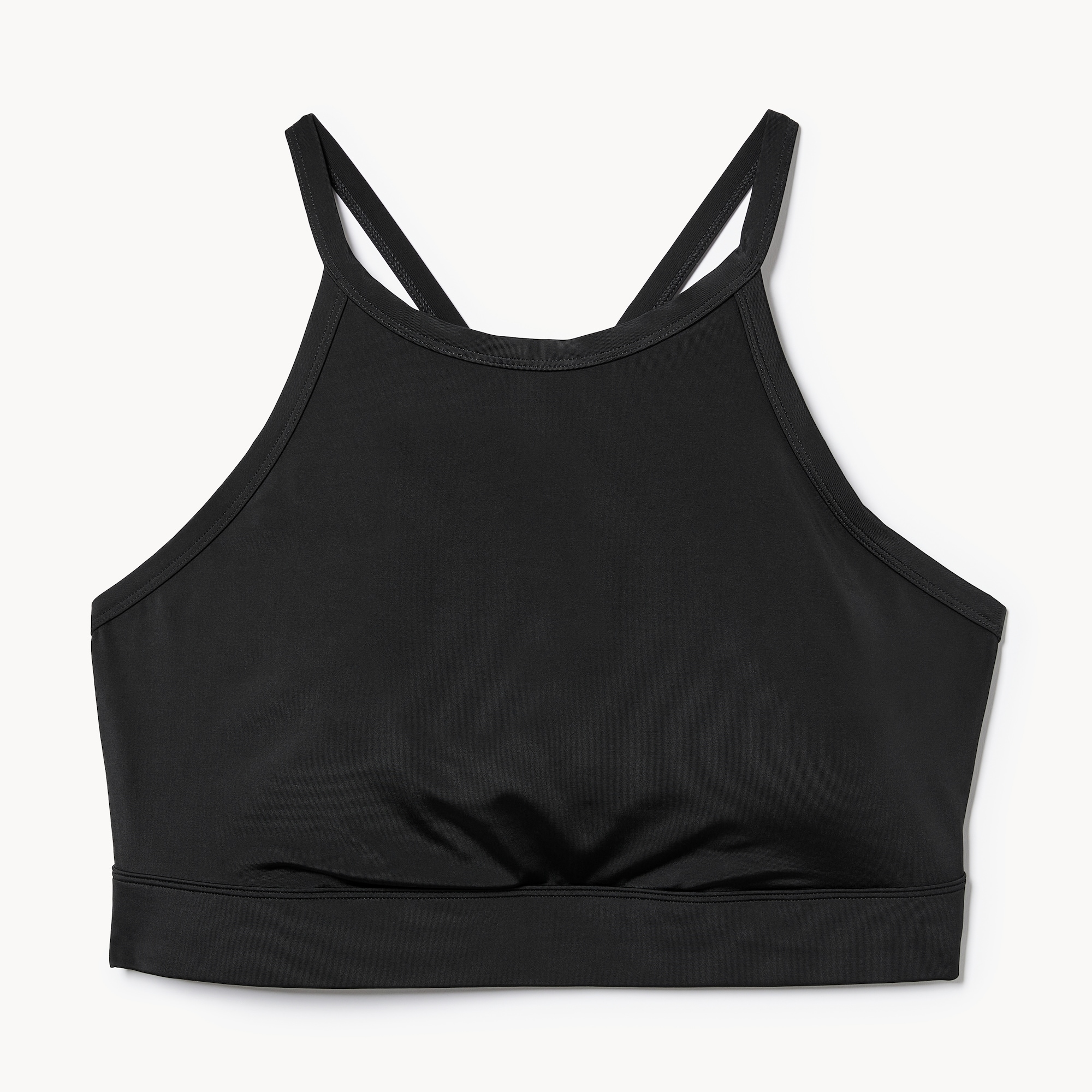 Haut de bain à col montant pour femme