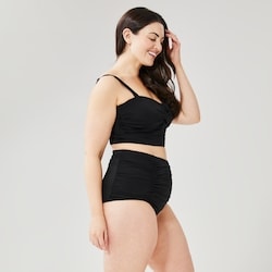 Joe Fresh Bas de maillot de bain taille haute froncé 1 ea, 26,00 $/1ch
