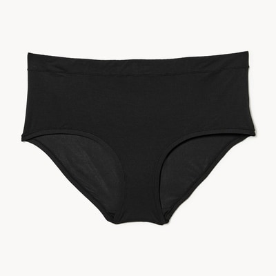 Culotte à taille basse en modal Femmes+ - Noir