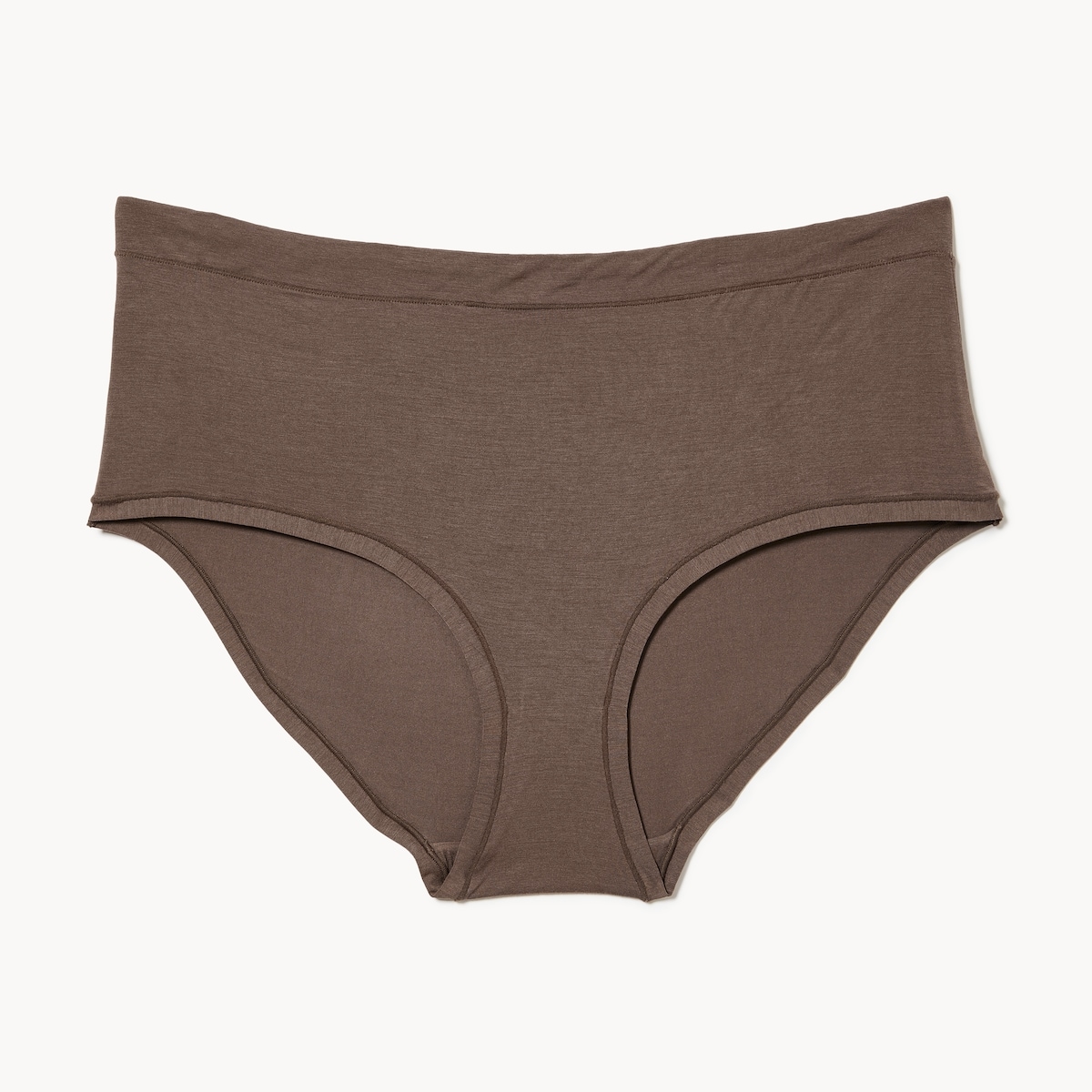 Culotte  taille basse en modal Femmes+ - Brun