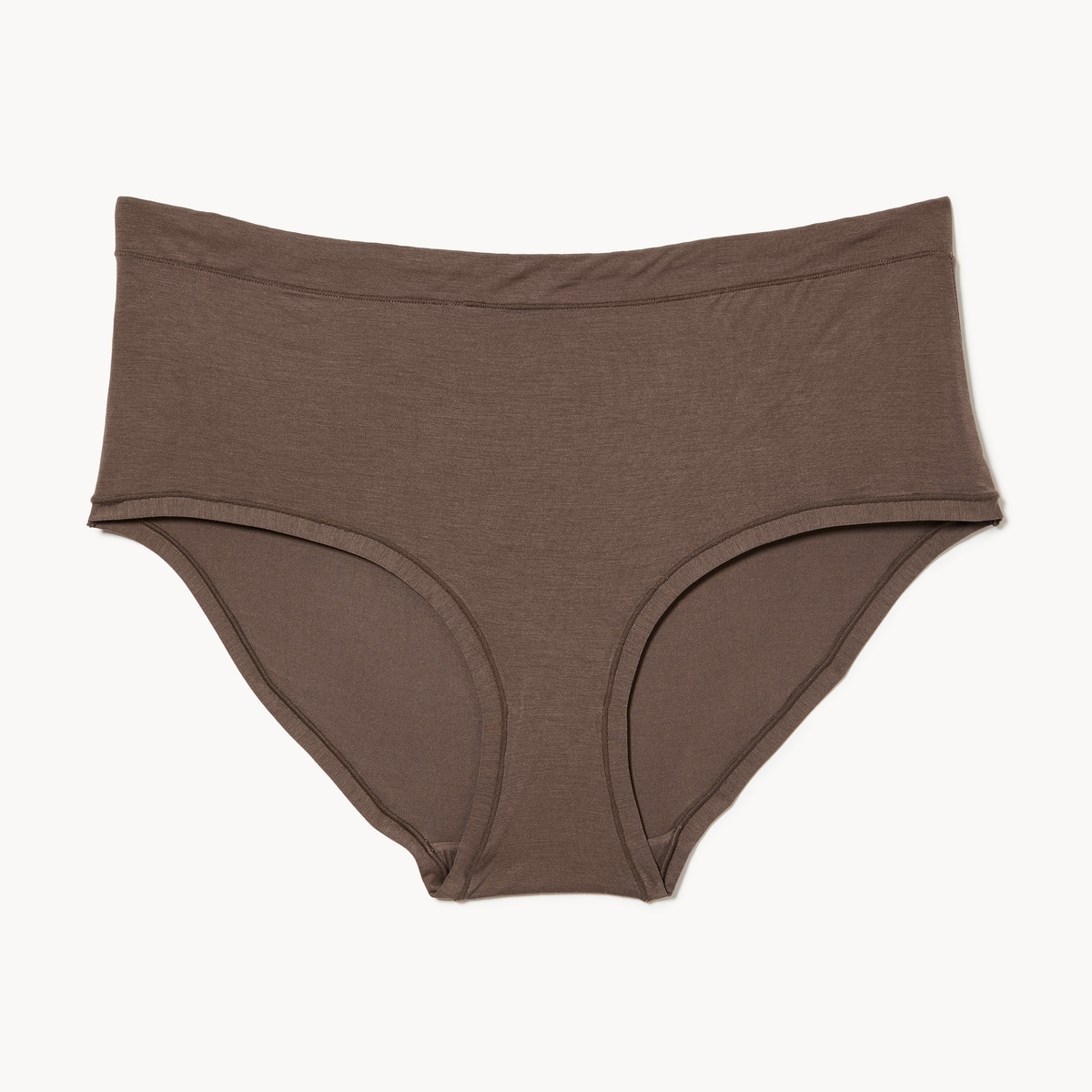 Culotte taille basse en modal Femmes+ - Brun