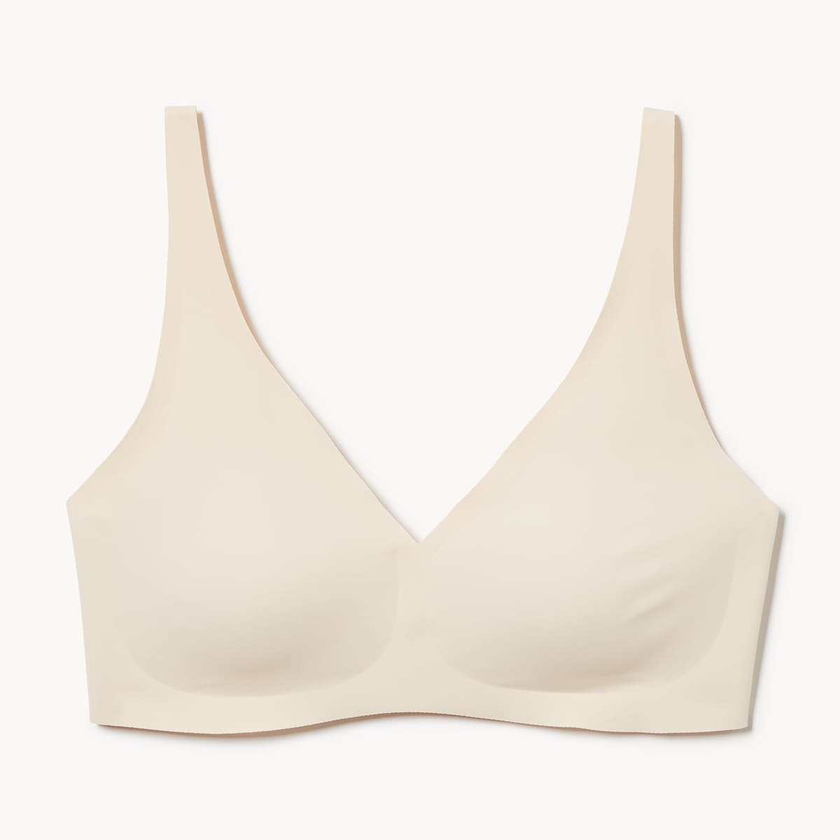 Women+ No Show Bralette - Limestone