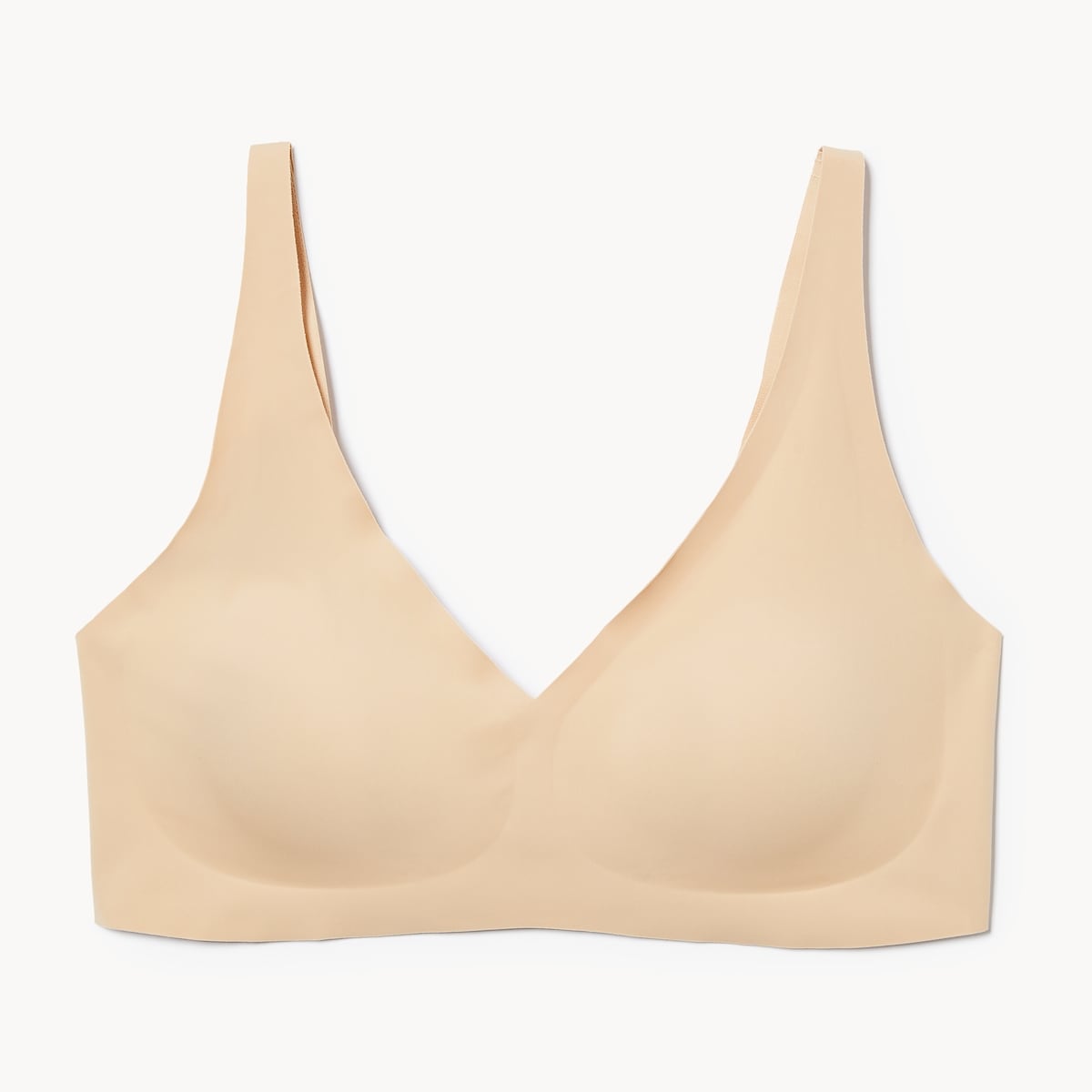 Women+ No Show Bralette - Desert Sand
