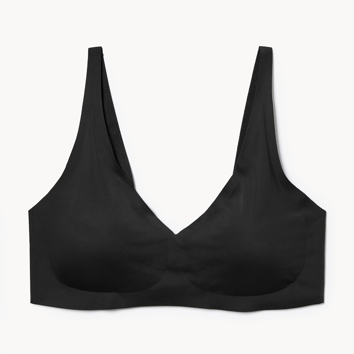 Women+ No Show Bralette - Black