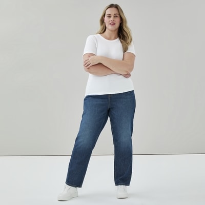 Joe Fresh T-shirt côtelé pour Femme+ 1 ea, 19,00 $/1ch