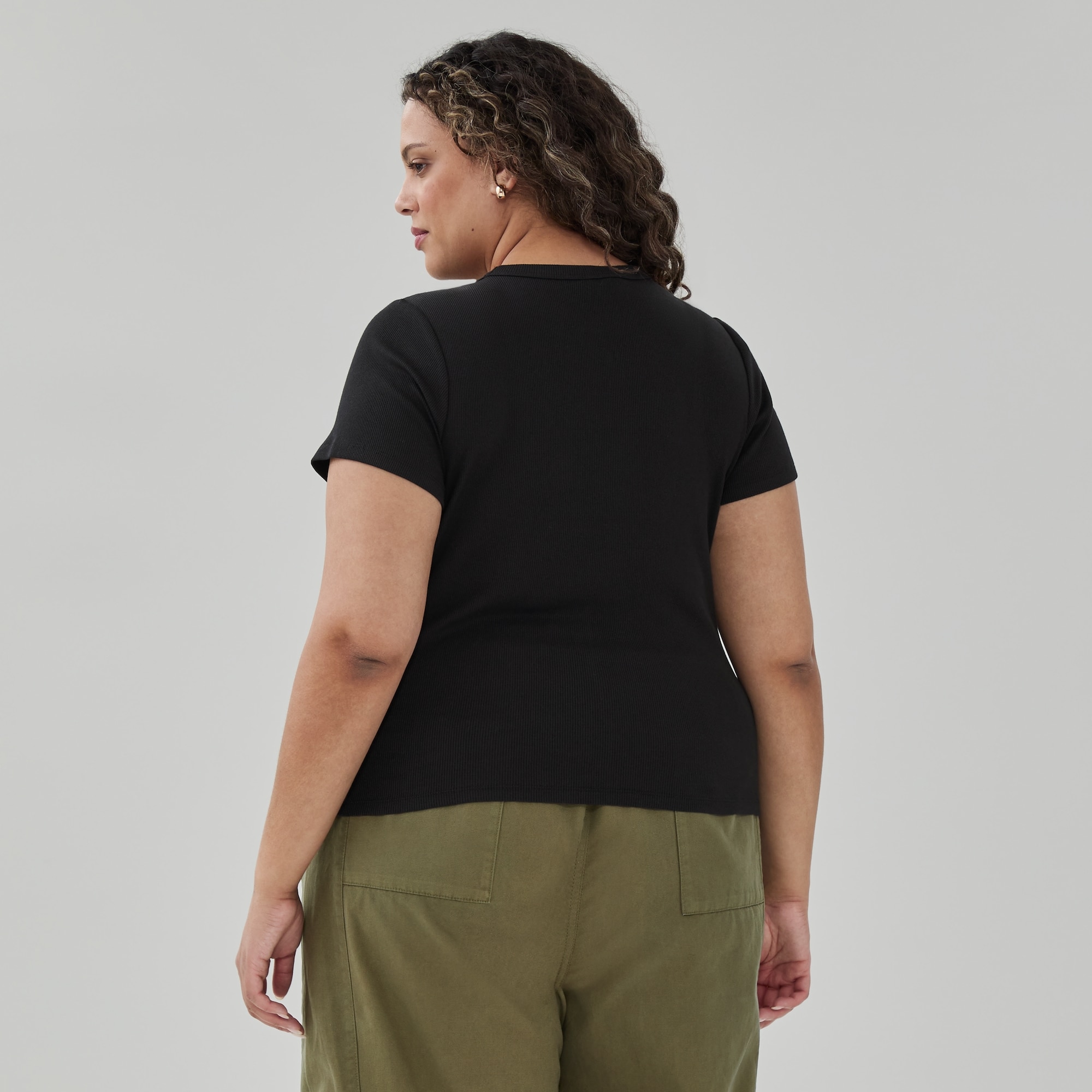 Women+ Ribbed T-Shirt