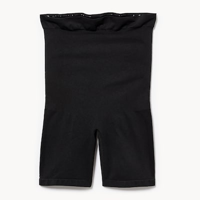 Short taille haute sans coutures pour femmes+ - Onyx