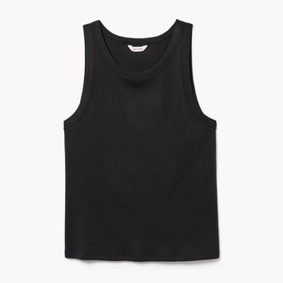 Women+ Organic Cotton Tank in JF Midnight Blue from Joe Fresh
