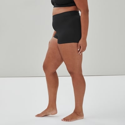 Women+ High Waist Swim Short - Black