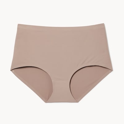 Women+ No Show High Waist Brief - Stone