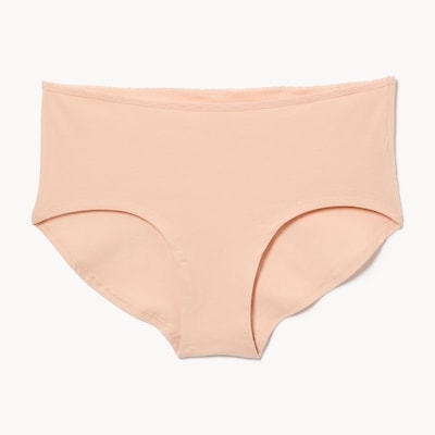 Women+ Cotton Lace Boyshort - Dusty Rose
