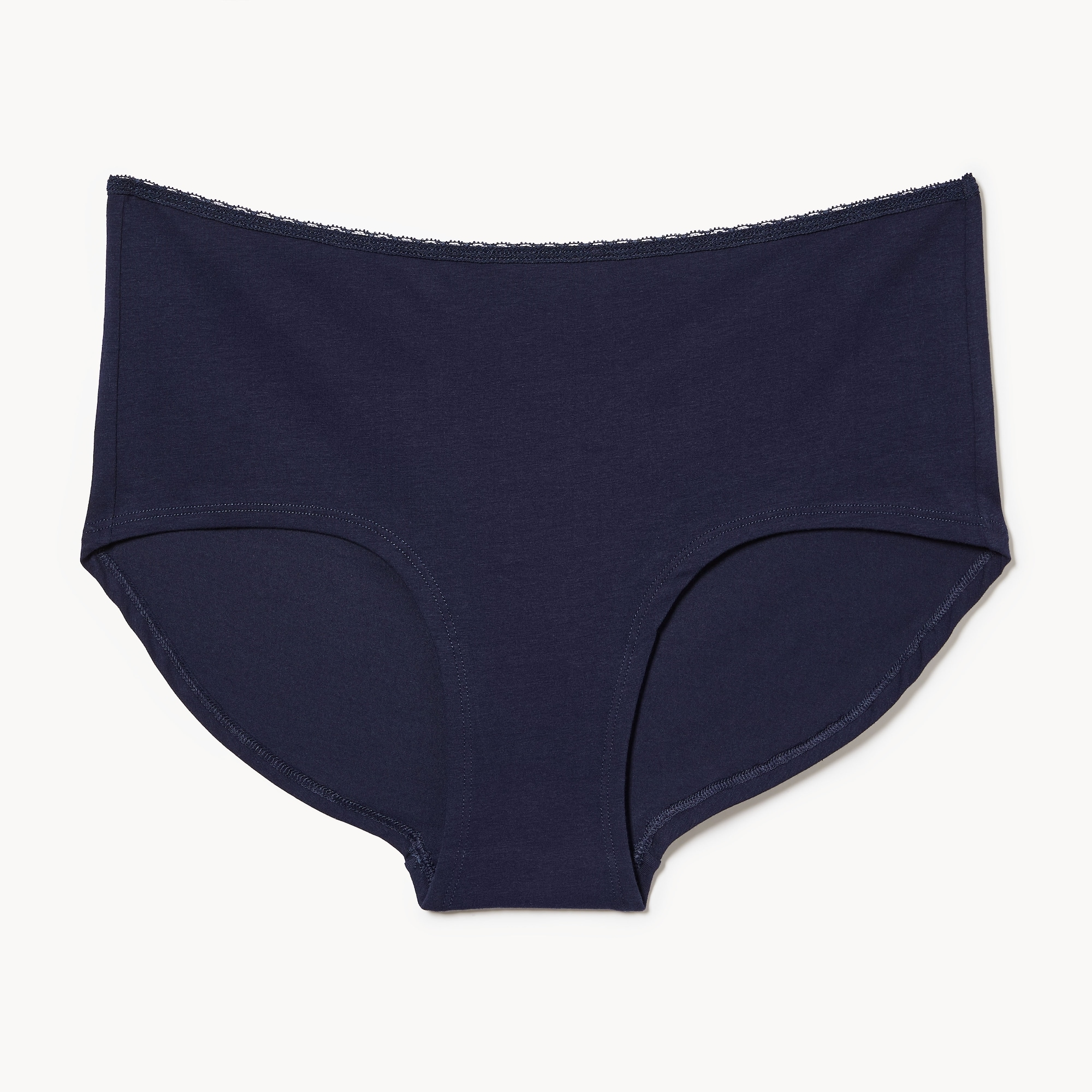 Women+ Cotton Lace Boyshort