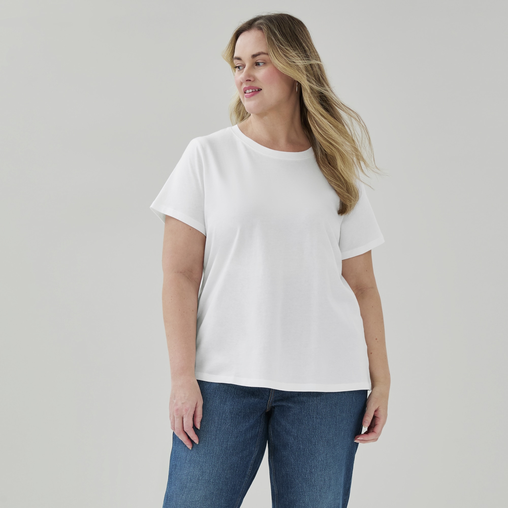 T-shirt ample en coton Femme+