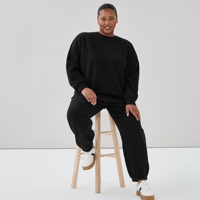 Women+ Active CozyFleece Sweatshirt - Black