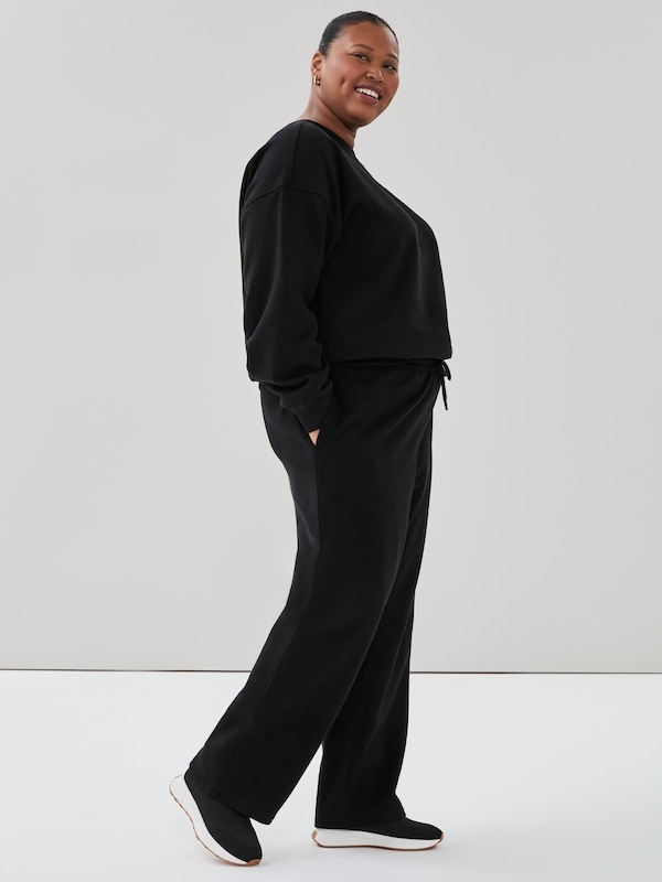 Joe Fresh Pantalon sport jambe droite MolletonConfo Femmes+ 1 ea, 29,00 $/1ch