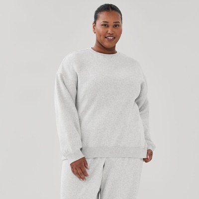 Women+ Active CozyFleece Sweatshirt - Grey Mix