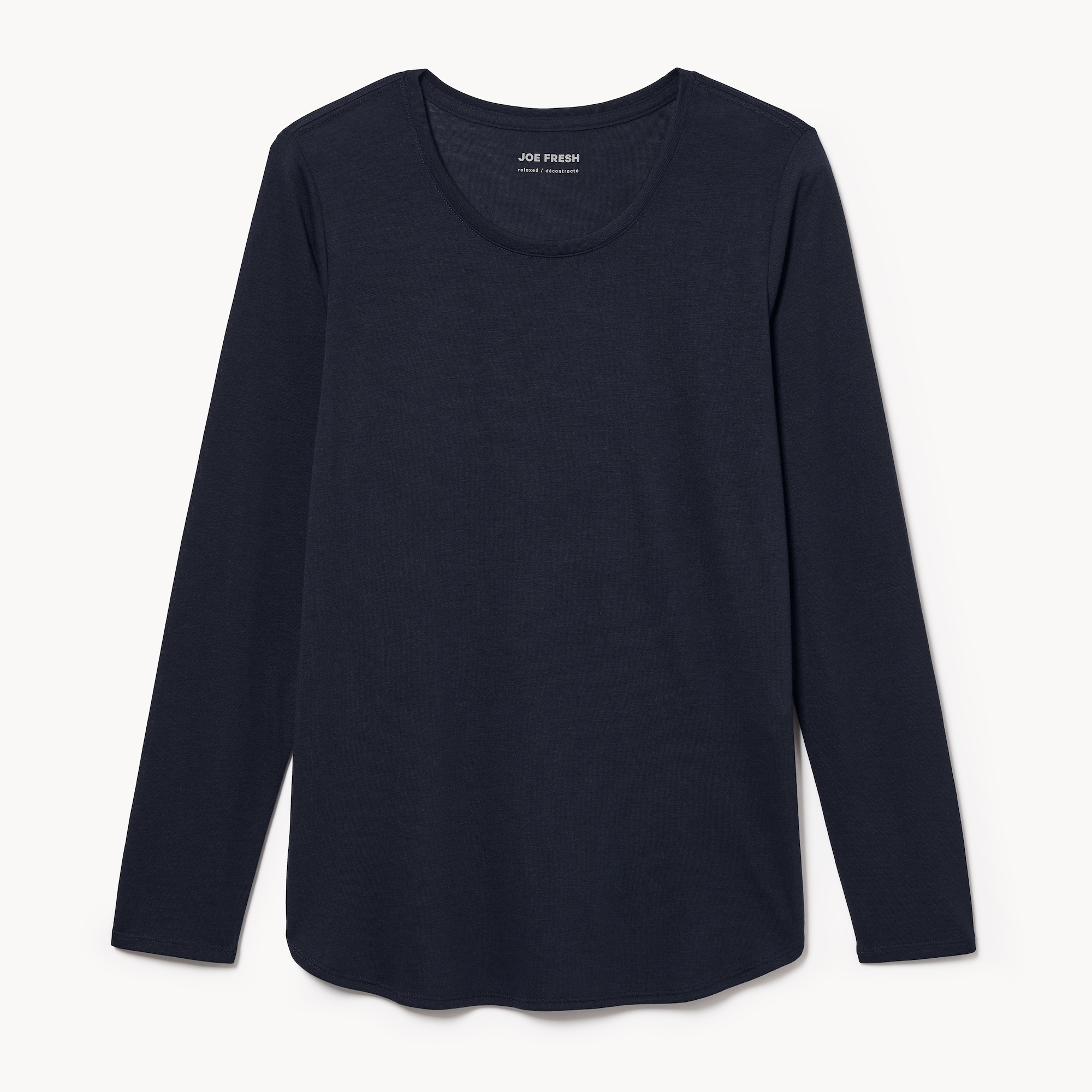 Relaxed Long Sleeve in JF Midnight Blue from Joe Fresh