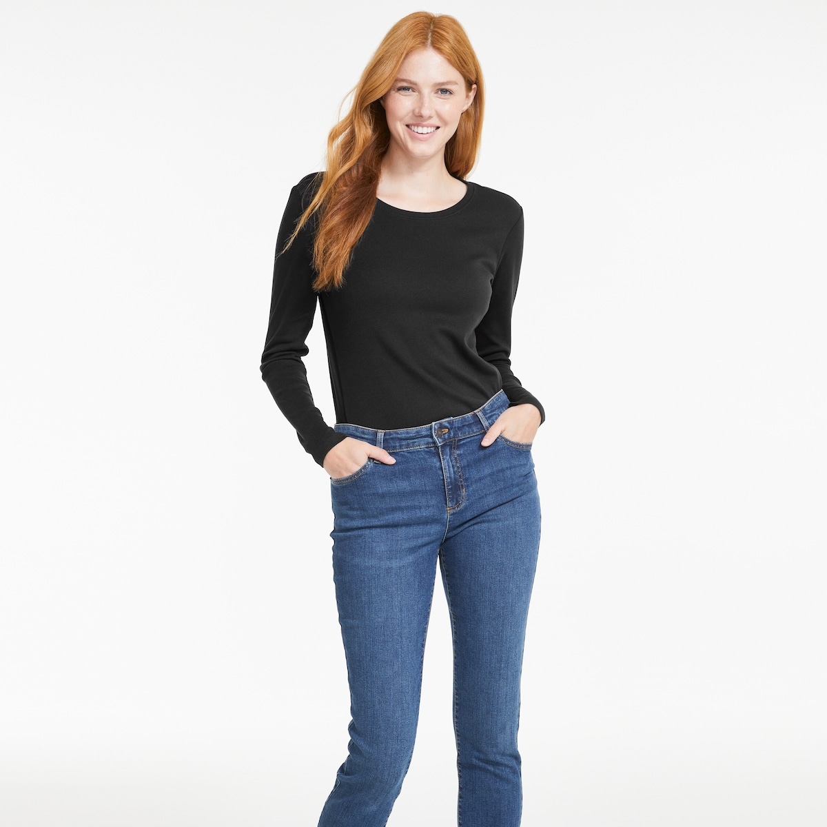 T-shirt  manches longues en coton biologique