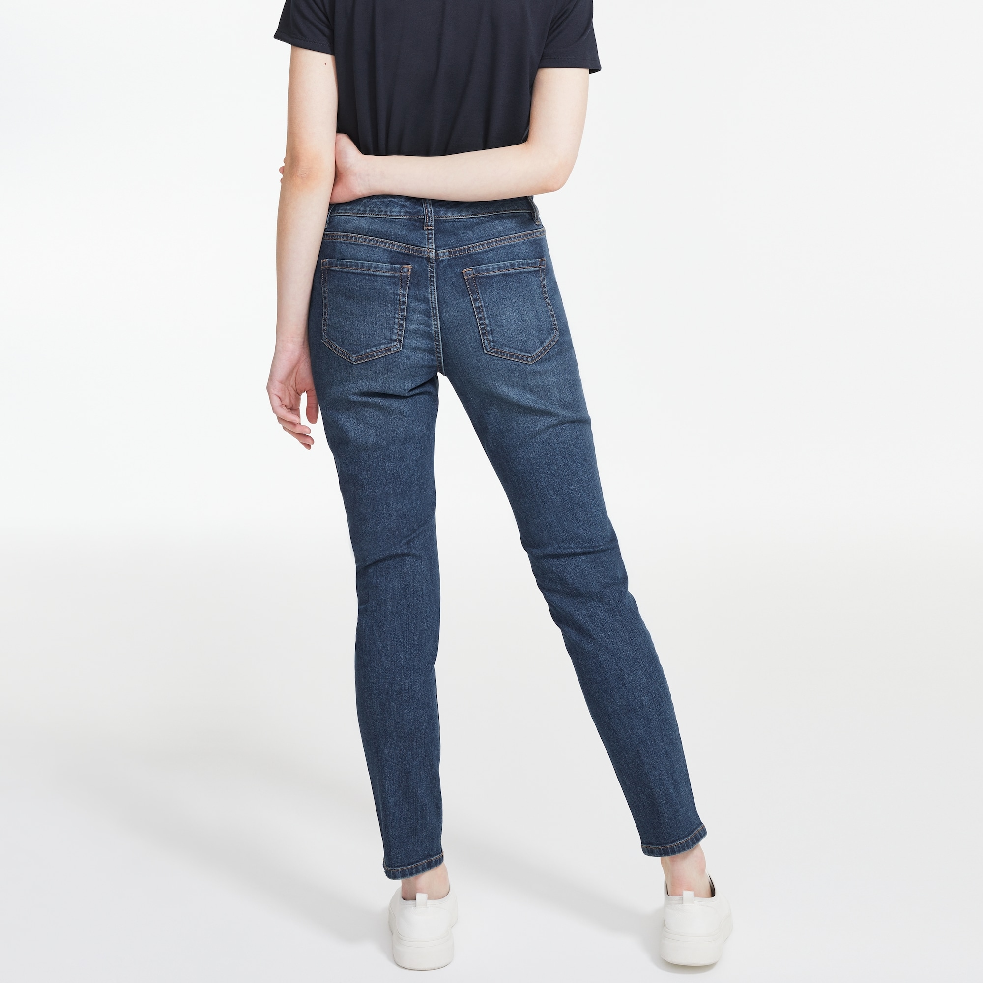 Jean très étroit à taille mi-haute