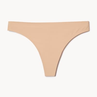 No Show Thong - Desert Sand