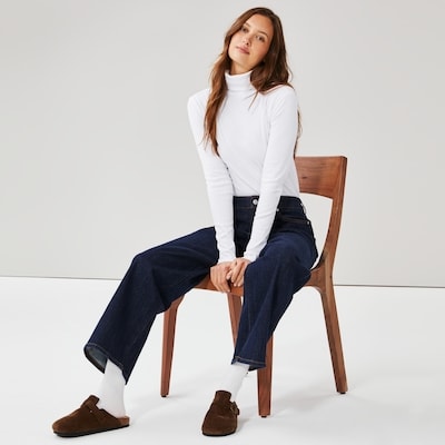 Joe Fresh Col roulé en coton biologique 1 ea, 25,00 $/1ch