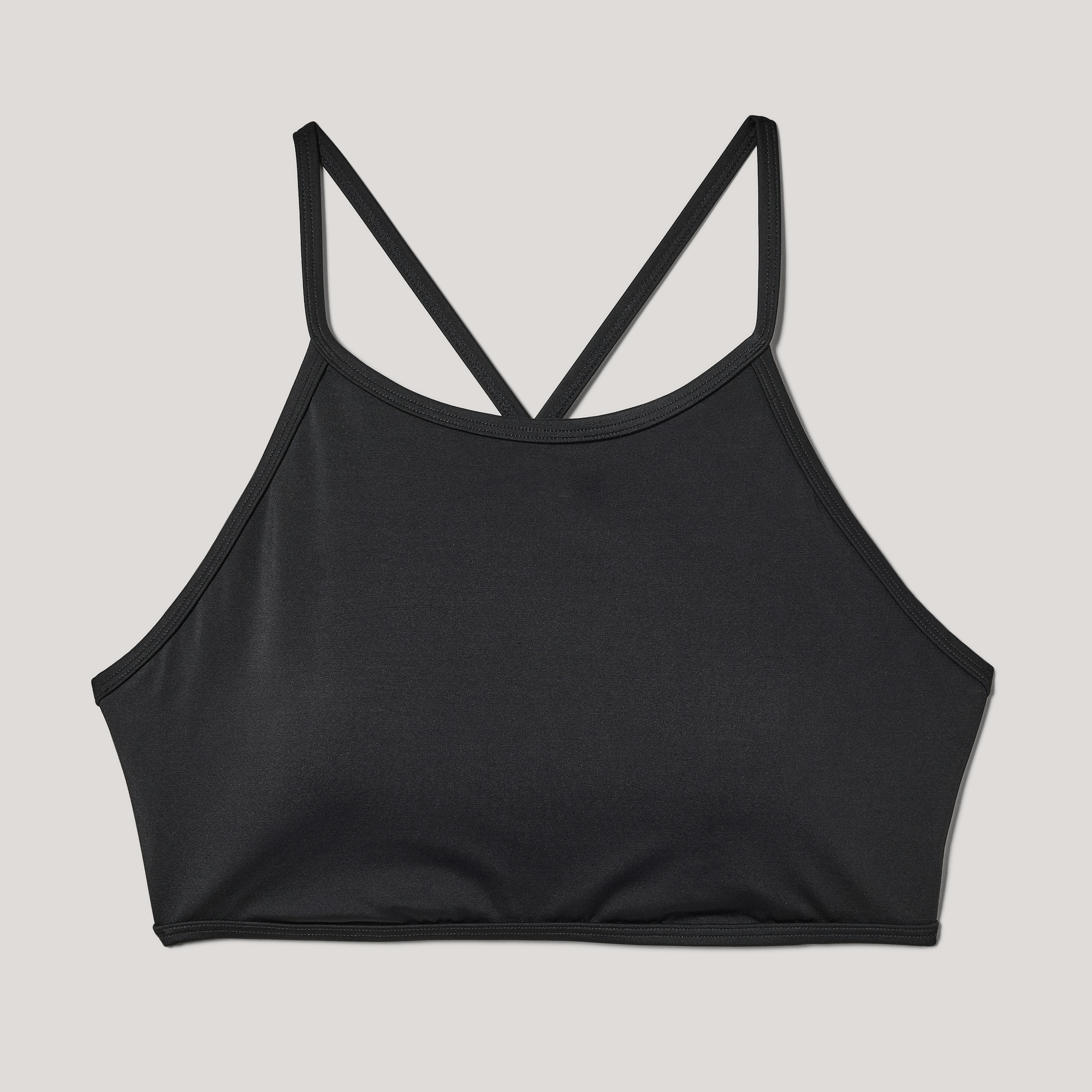 High Neck Swim Top