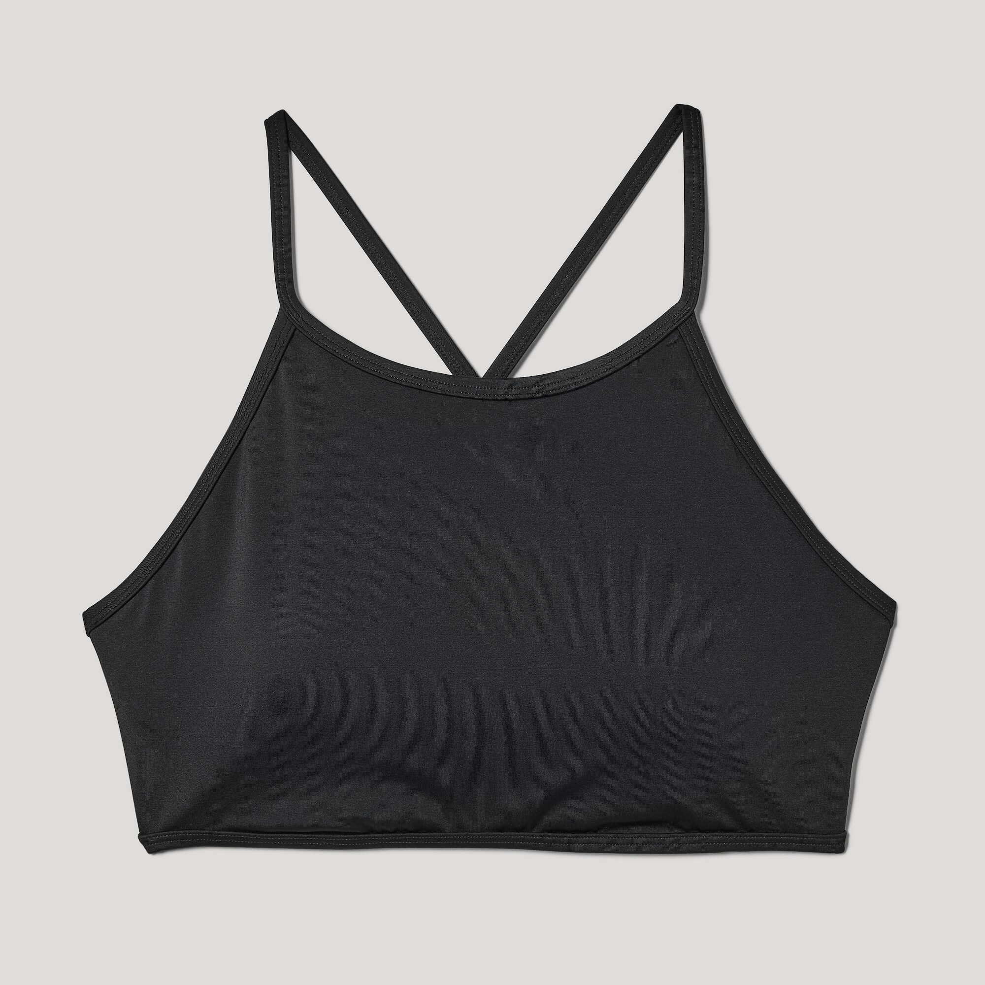 Haut de maillot à col haut