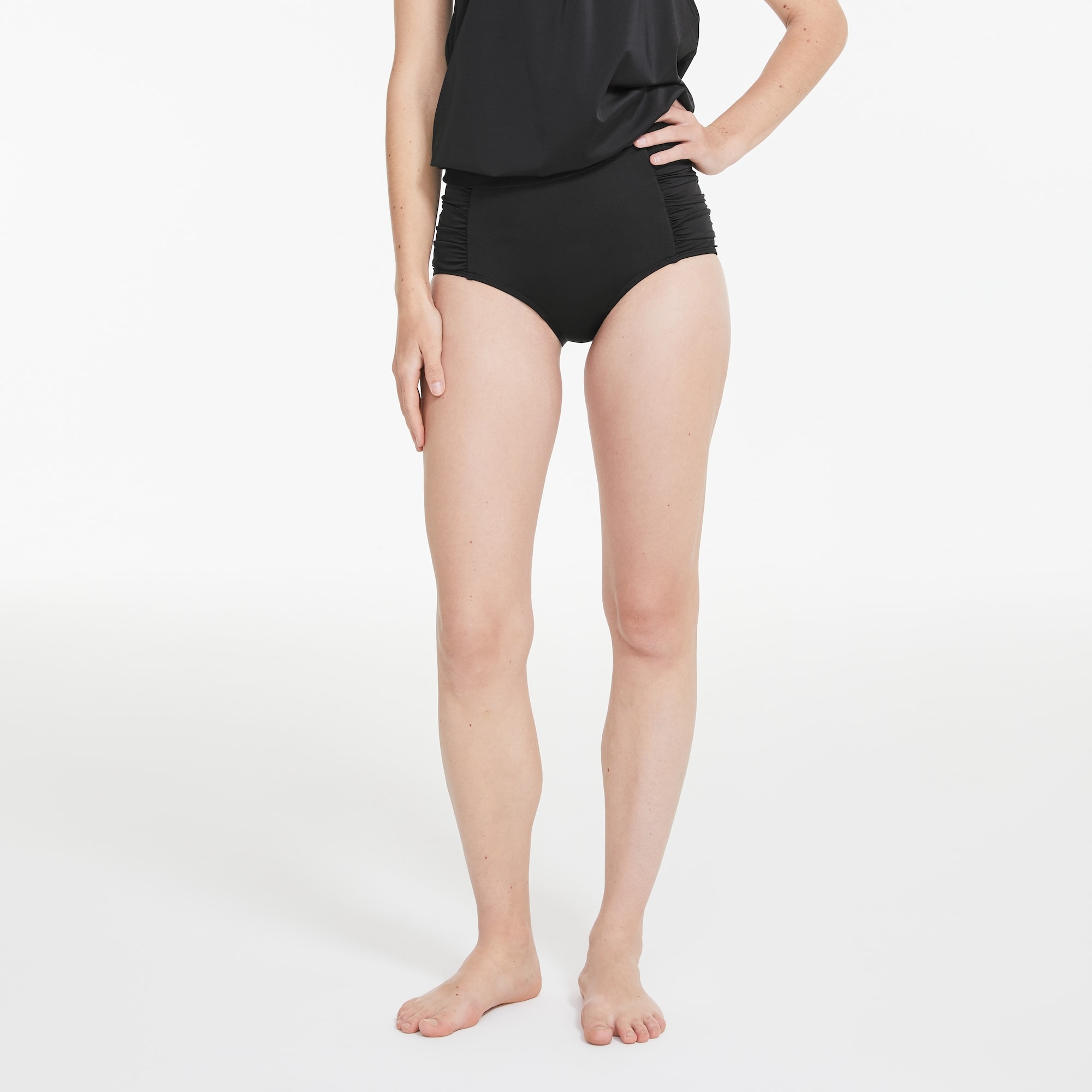 Ruched Swim Bottom