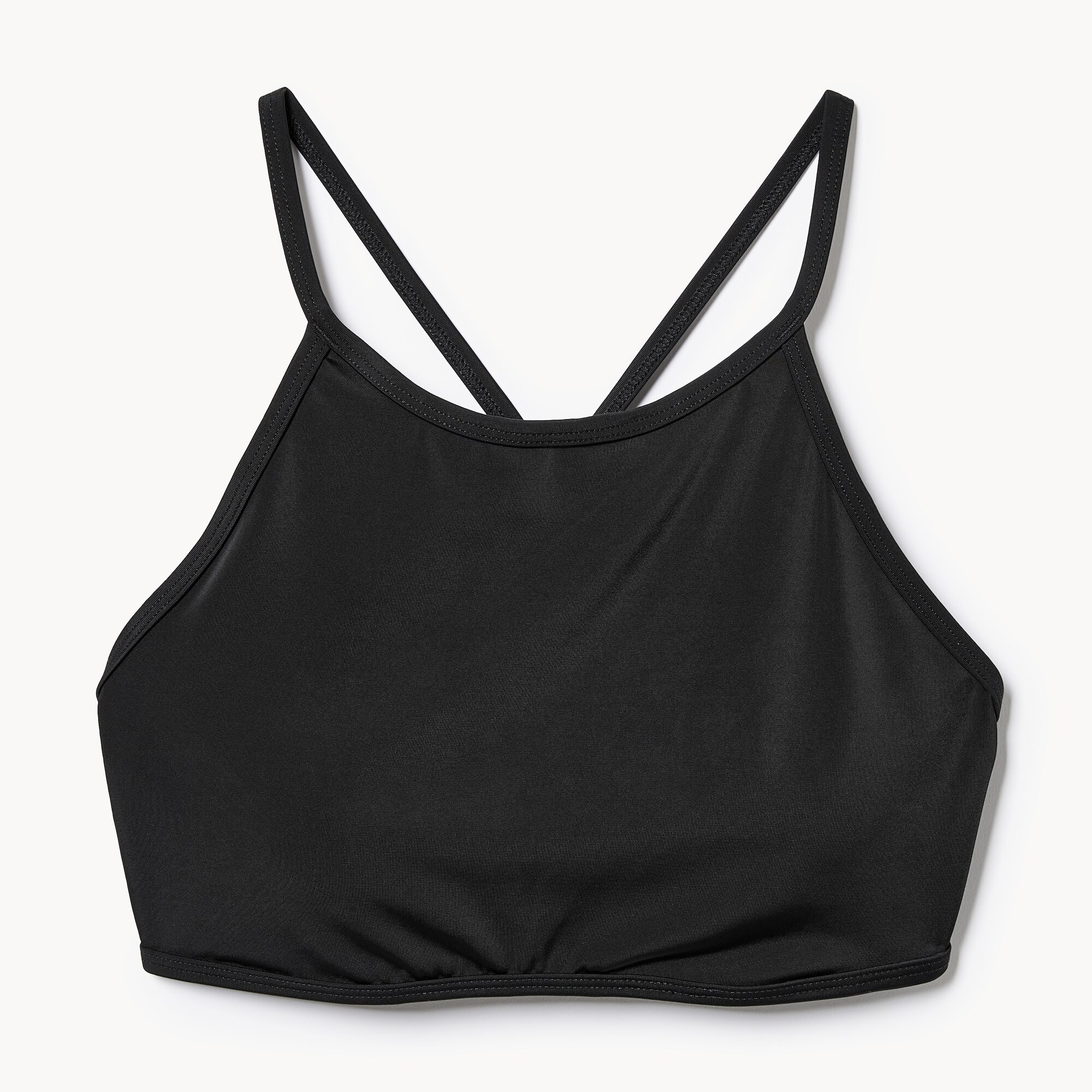 Haut de bikini à encolure haute