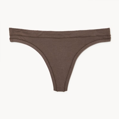 Modal Thong - Brown