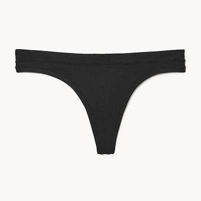 Soft Stretch Thong - Black