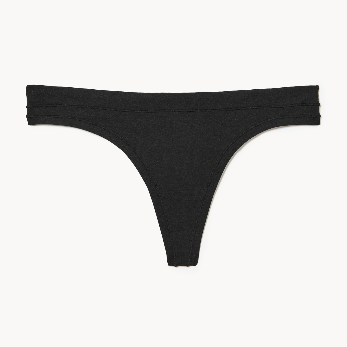 Modal Thong - Black