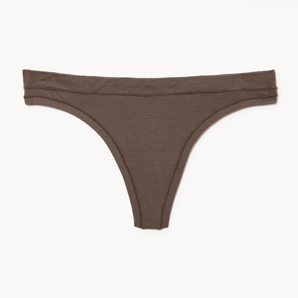 Modal Thong - Brown