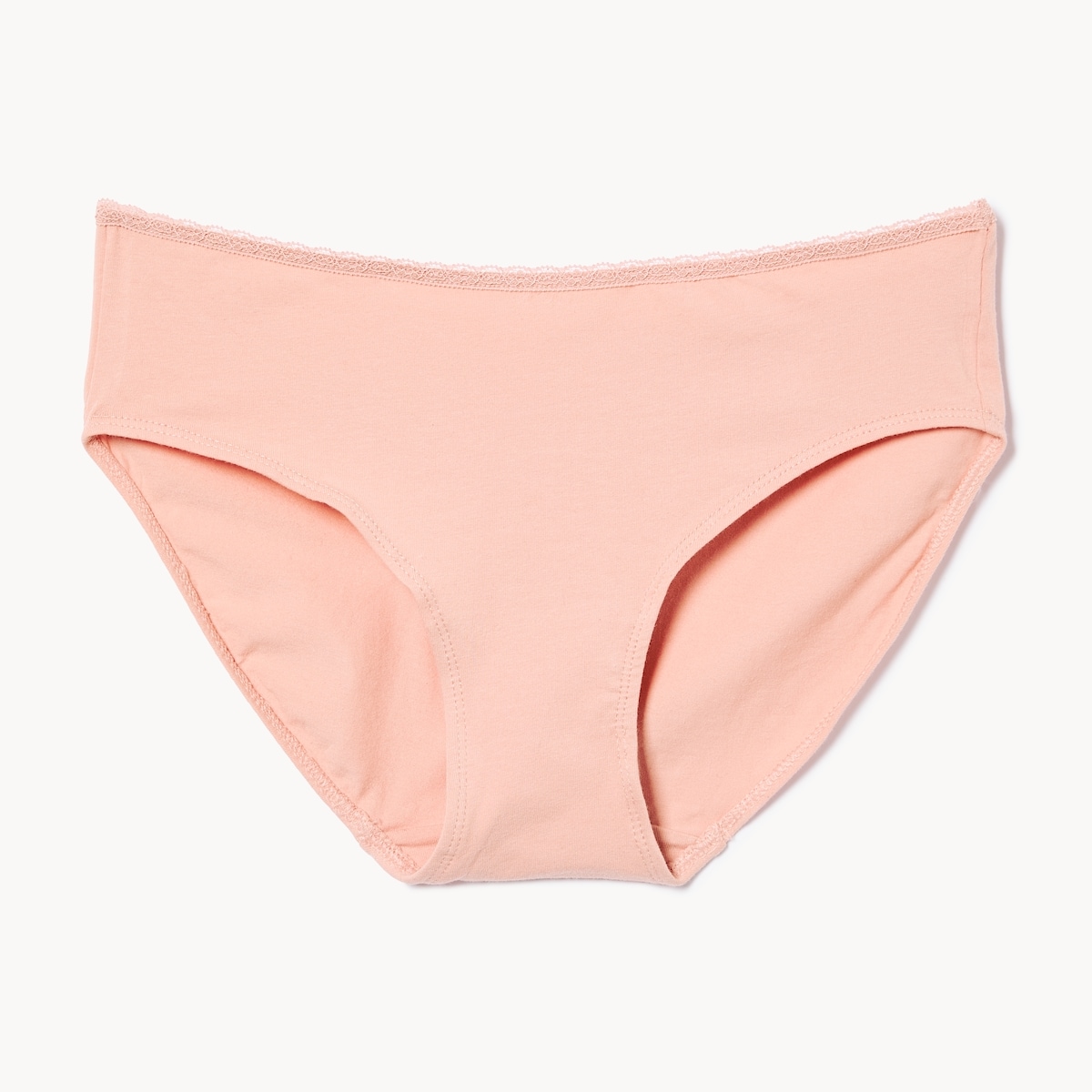 Culotte  taille basse en dentelle de coton