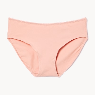Cotton Lace Hipster - Dusty Rose