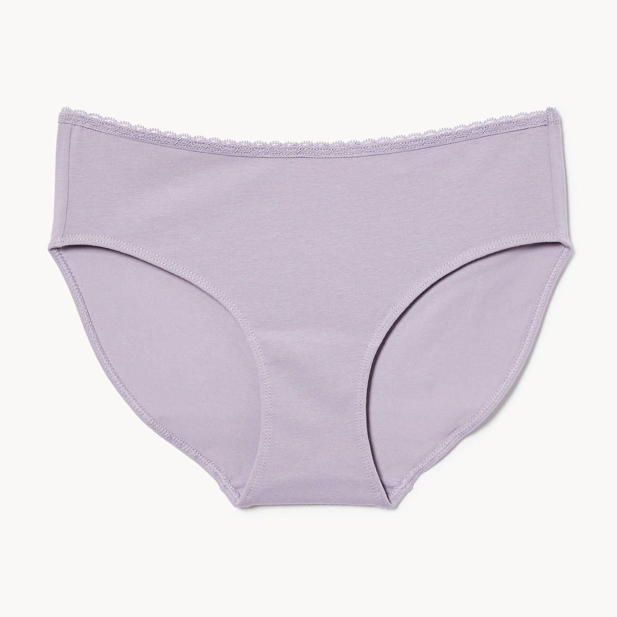 Cotton Lace Hipster - Lilac