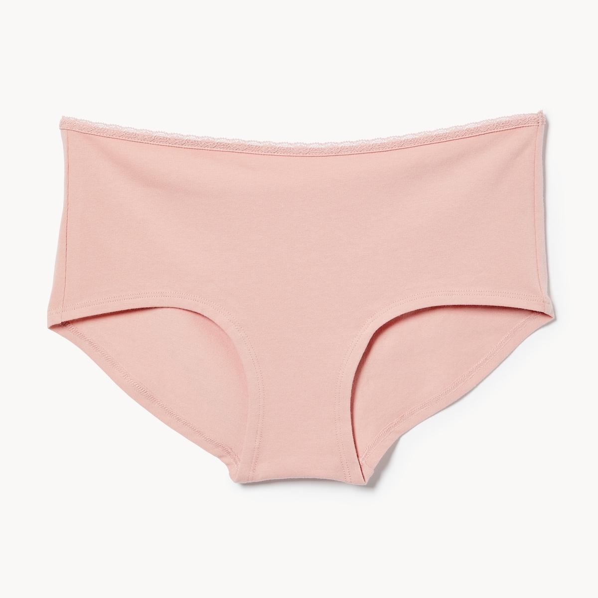 Culotte garonne en dentelle de coton - Roses