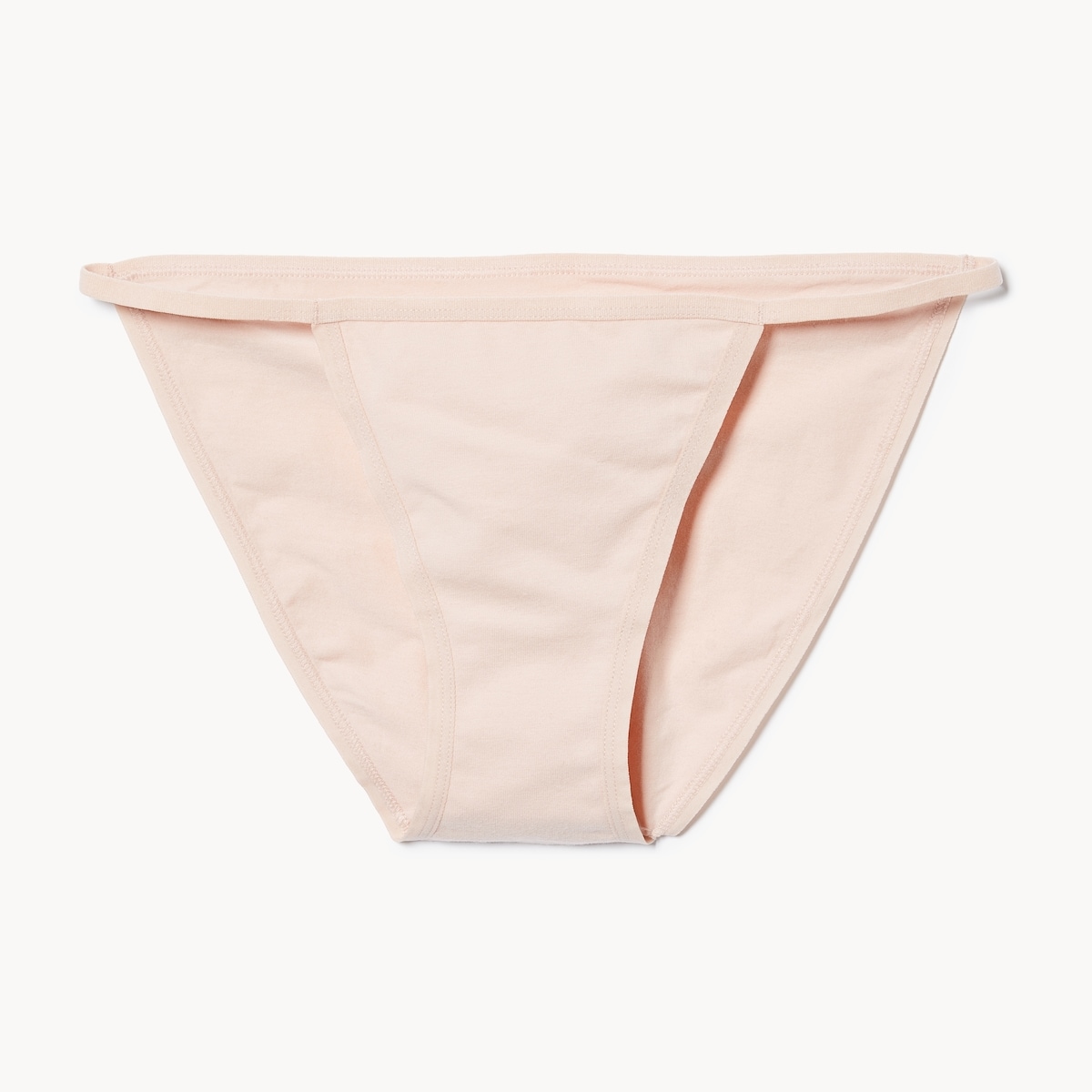 Cotton String Bikini - Dusty Rose