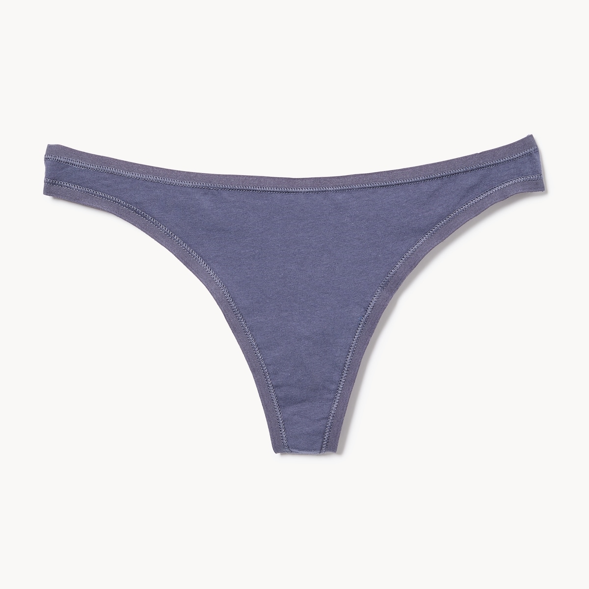 Tanga en coton - Marine