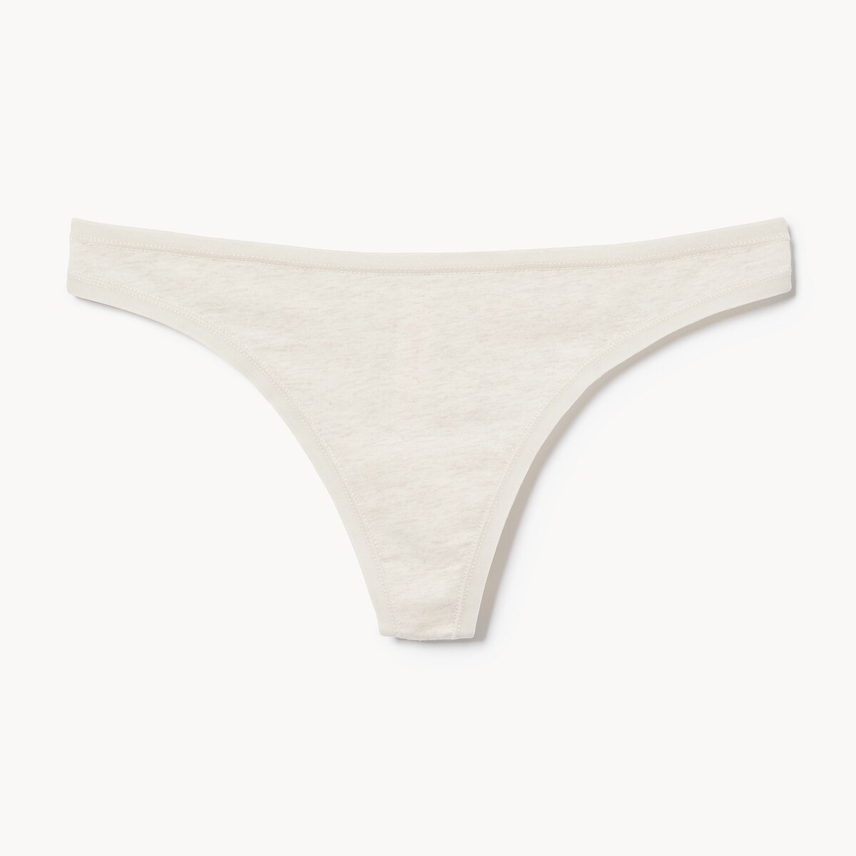 Cotton Thong - Oat Mix