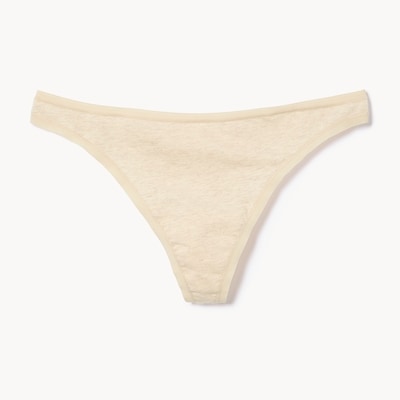 Cotton Thong - Oat Mix